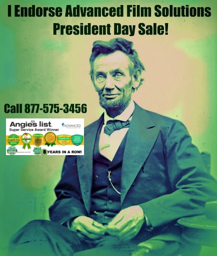 Tampa Home Security Window Film, President’s Day Sale