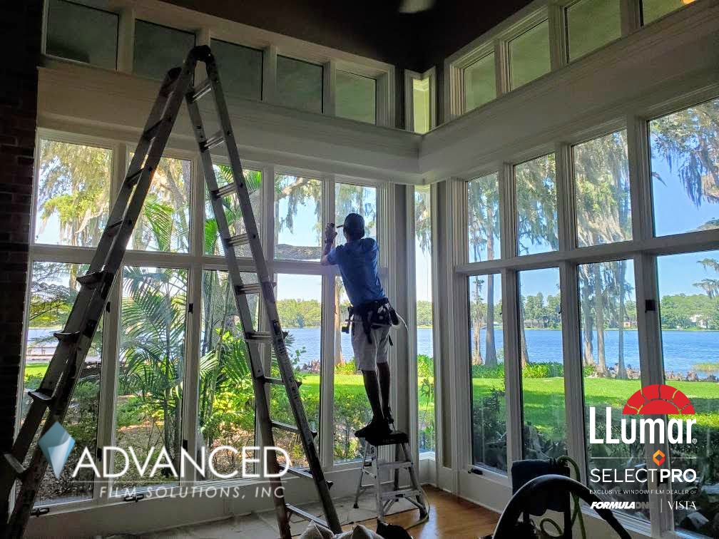 Tampa Bay, Orlando LLumar Home Shatter Security Window Film