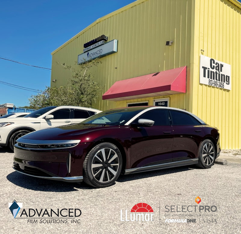 Tampa Stops Heat & Glare! LLumar Car Tinting, Advanced Film Solutions