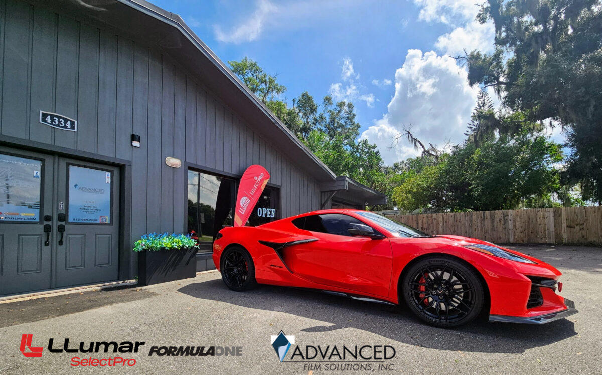 Tampa Car Tinting, Advanced Film Solutions LLumar FormulaOne Best Choices
